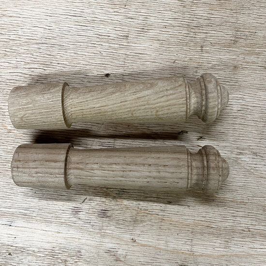 Virpots durvju slēdzenes koka rokturis L